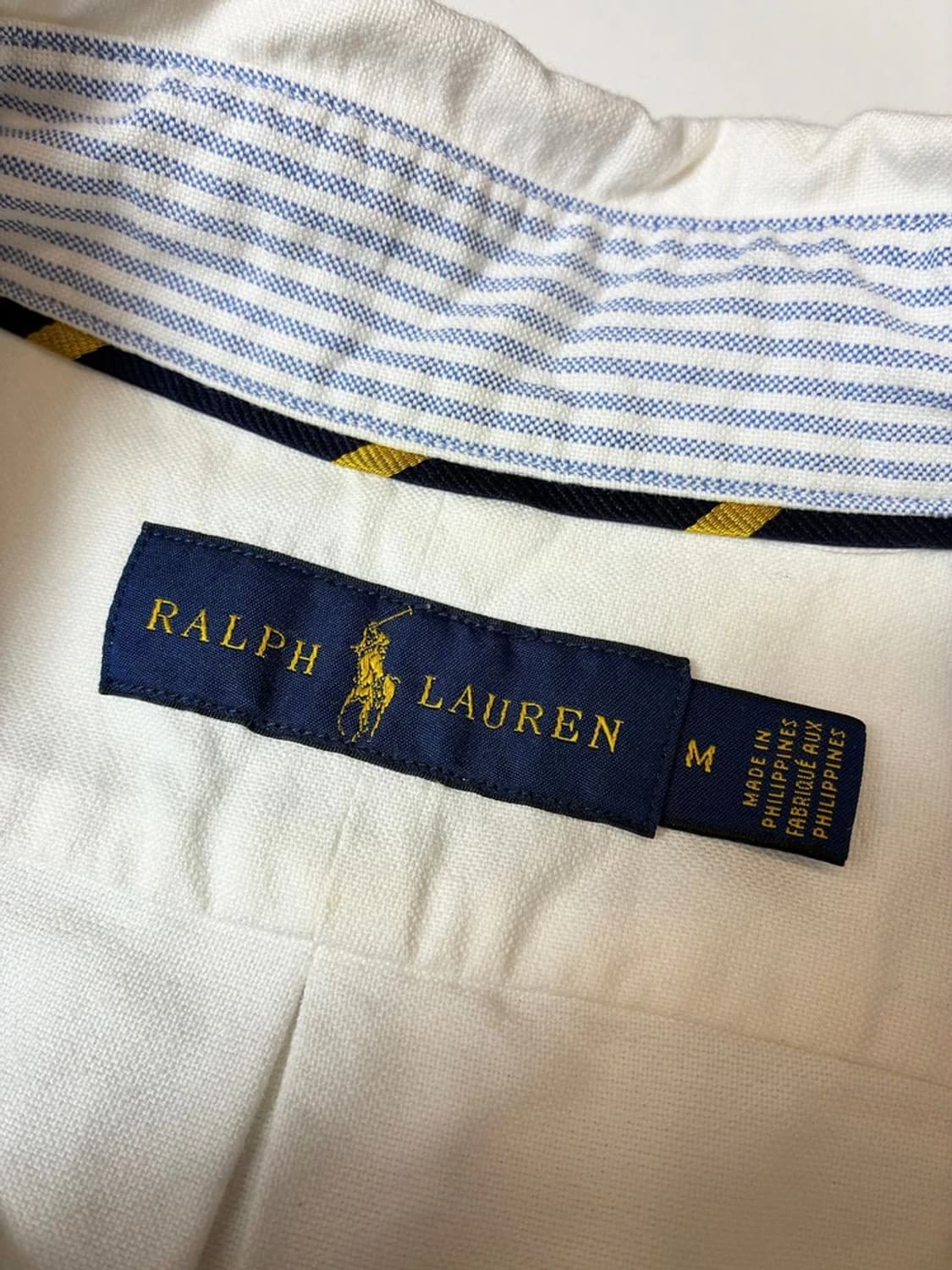 폴로 랄프로렌 옥스포드 자수 로고 화이트 셔츠 PN8089 상품이미지7