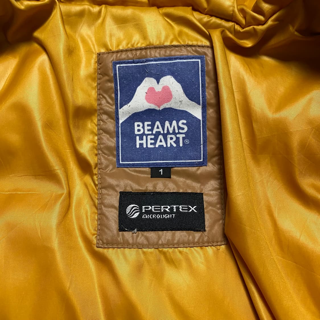 🌊BEAMS HEART petex goose down puffer 상품이미지6