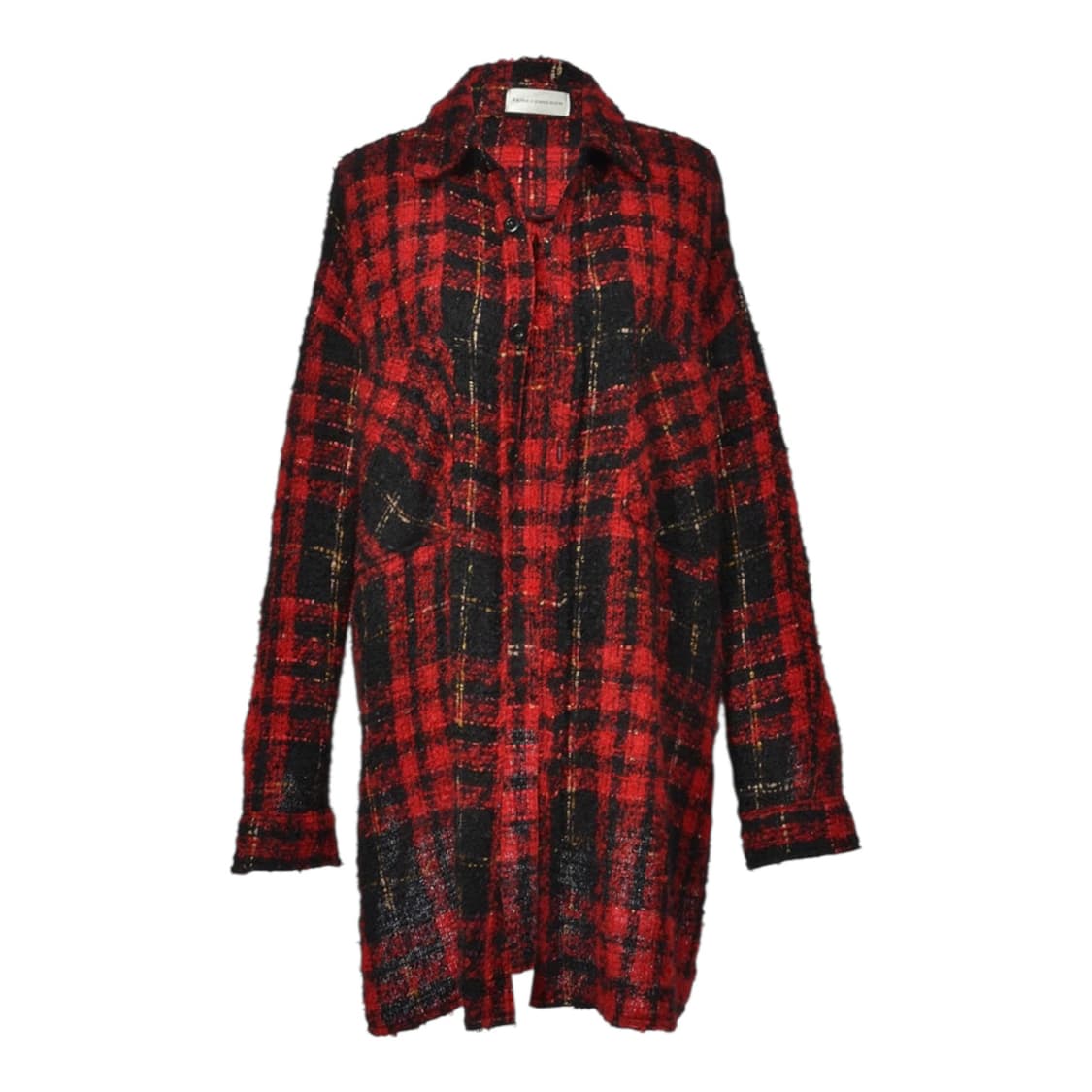 페이스 커넥션 브레드 골드 트위드 셔츠 상품이미지1