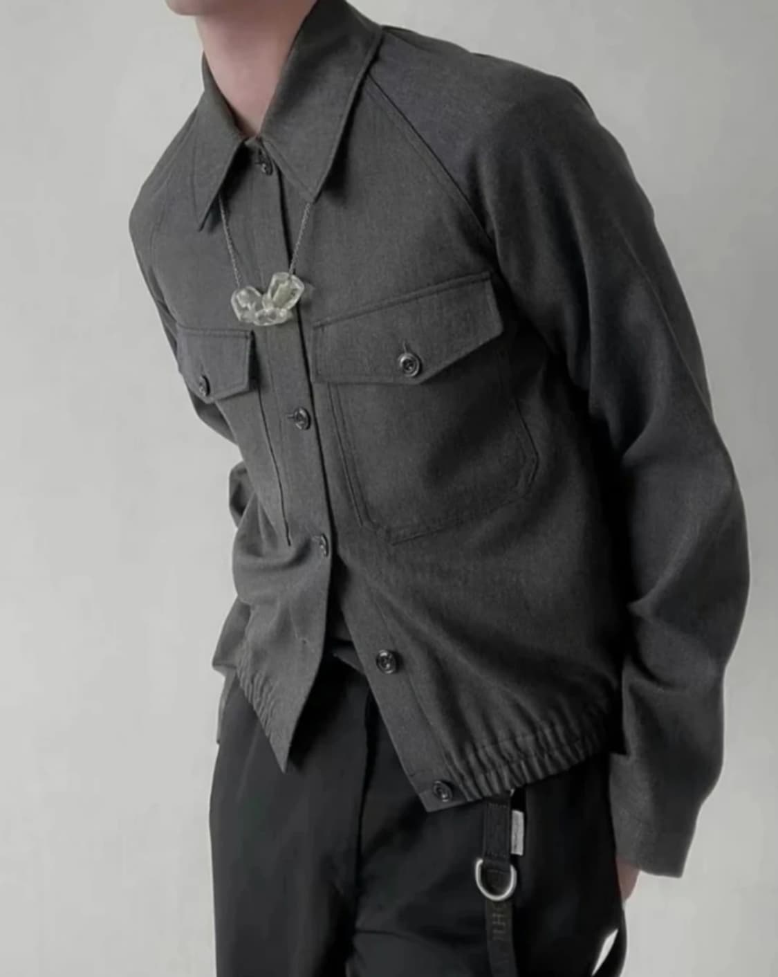 [52] 르메르 밀리터리 블루종 자켓 엔트러사이트 컬러 상품이미지1