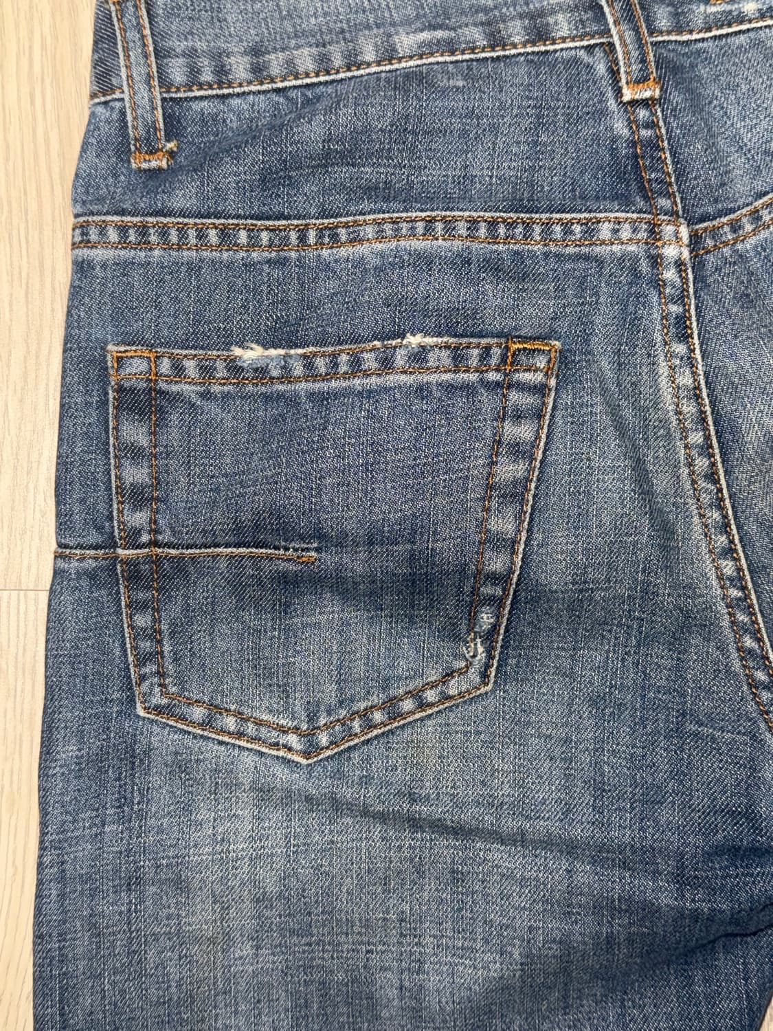 Dior homme 07SS hedi slimane blue jeans 상품이미지4