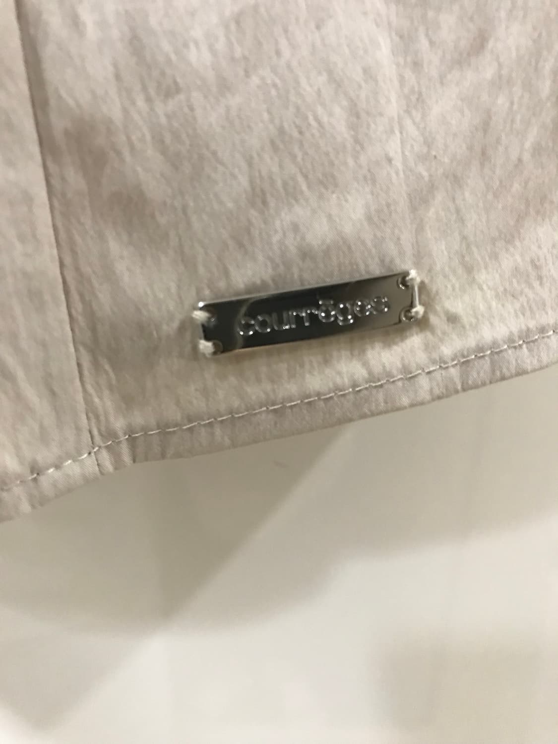 꾸레쥬 베이지 셔츠 상품이미지3