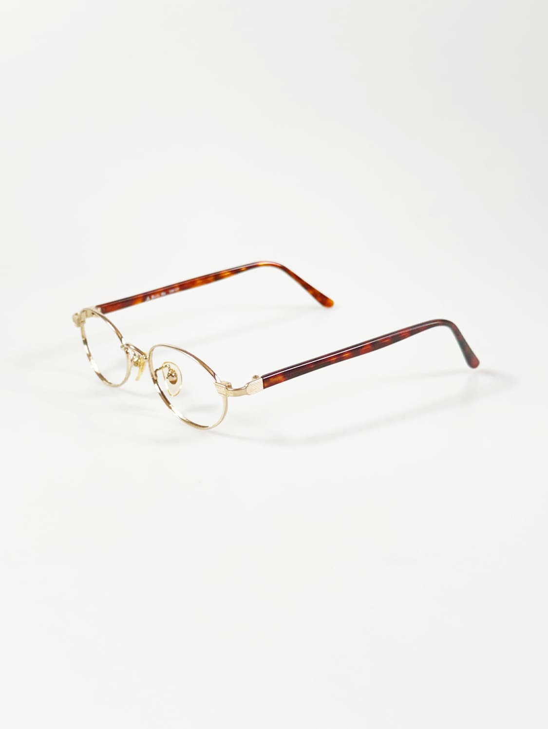 PARIS MA 골드 슬림 오벌 프레임 빈티지 안경 상품이미지3
