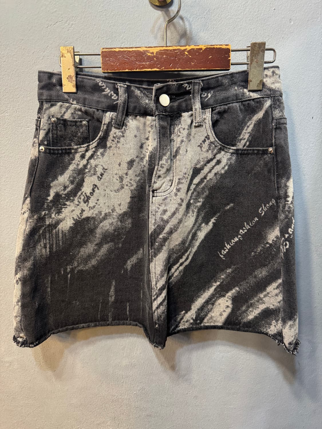 vintage p o e m skirt 상품이미지1