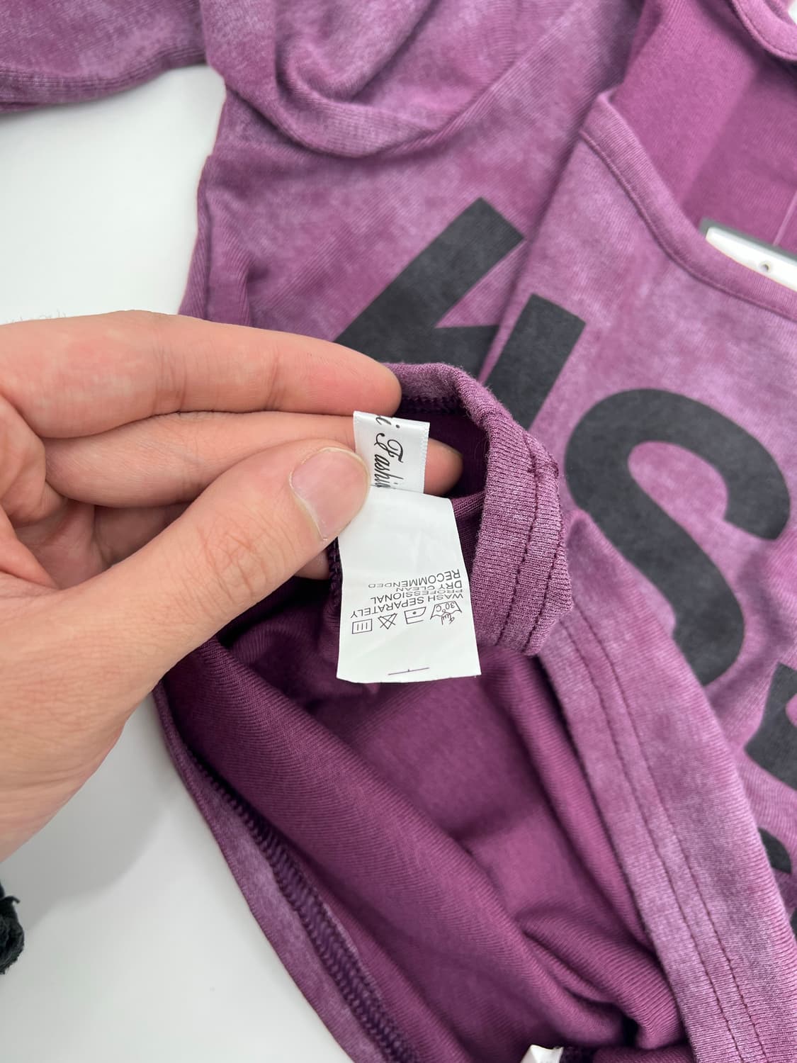 빈티지 크롭 긴팔 티셔츠 상품이미지4