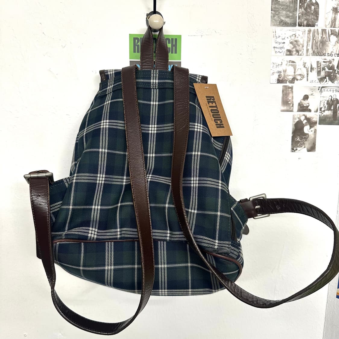 1492마일즈 플레이드 미니 럭색 상품이미지4