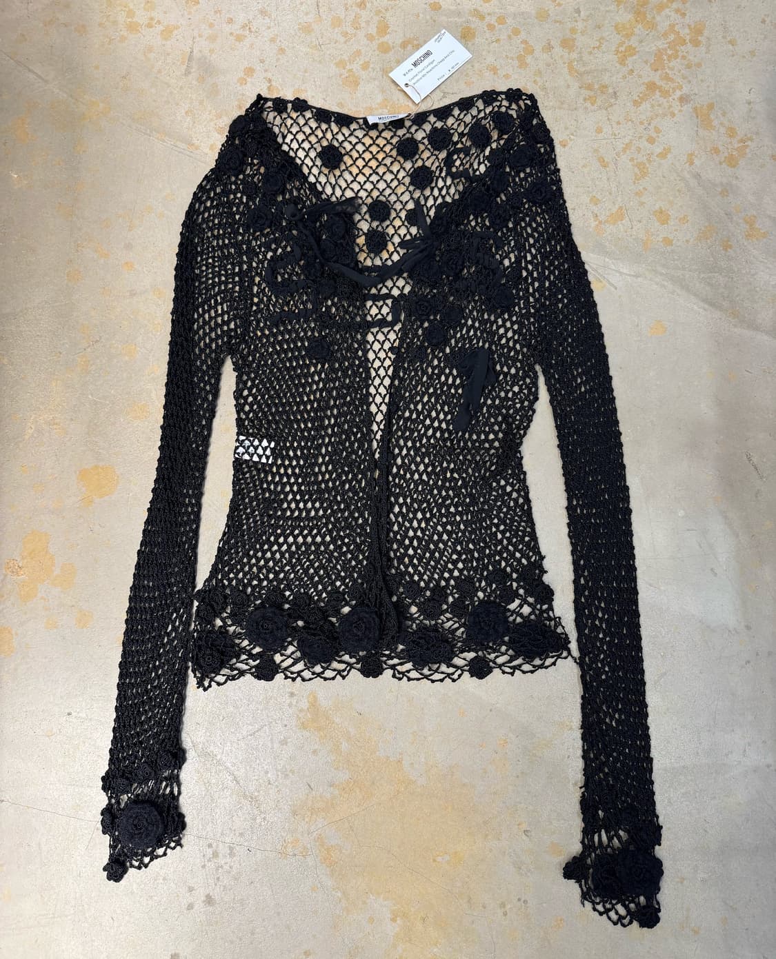 Moschino 90a Archive crochet cardigan 상품이미지2