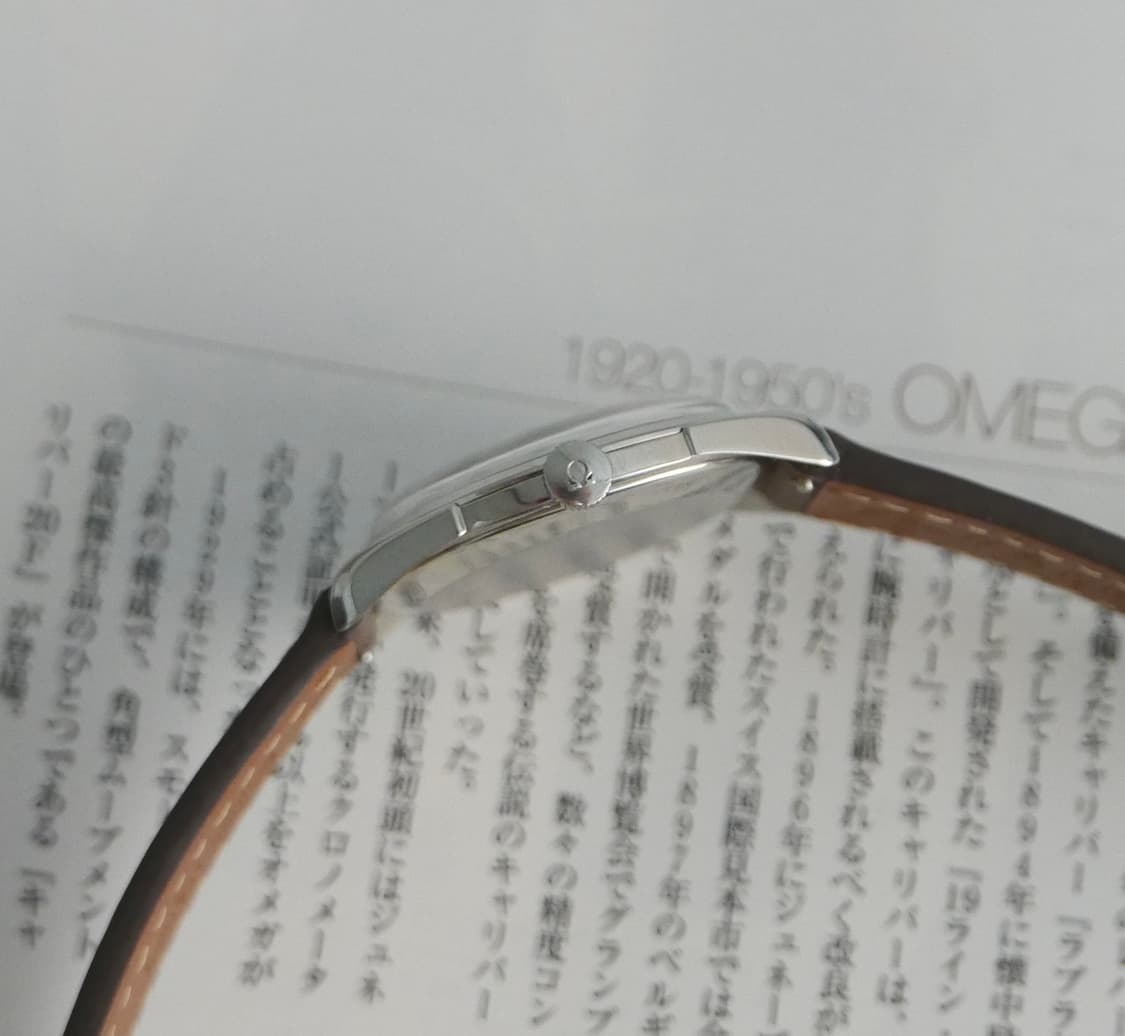 오메가 빈티지 독립초침 스몰세컨즈 핸드와인딩 시계 상품이미지5