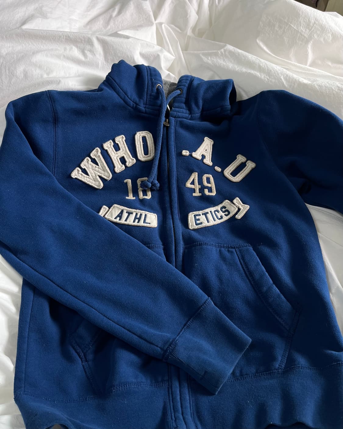 후아유 후드집업 진블루 M 상품이미지1