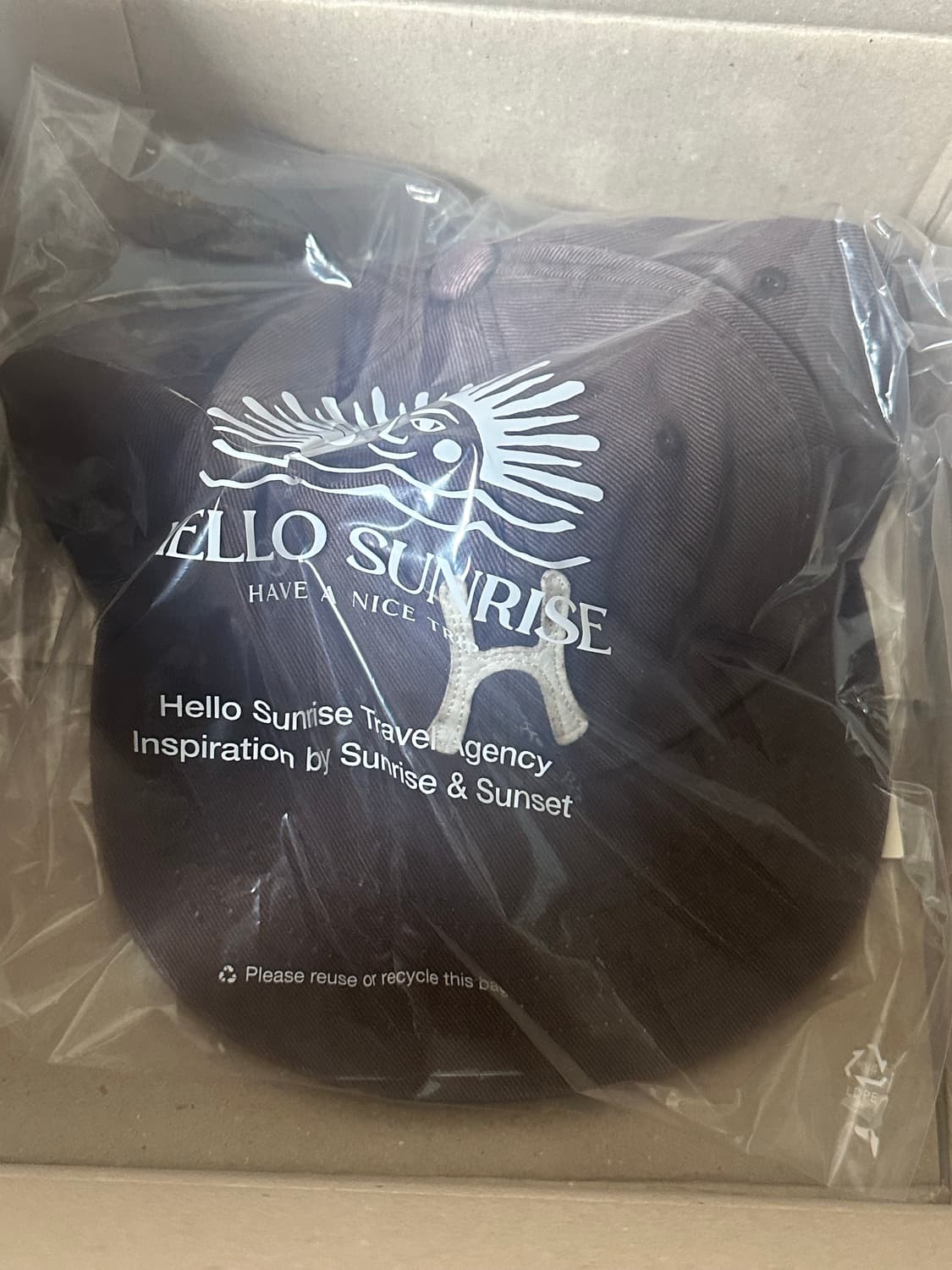 헬로선라이즈 H Logo Cotton Relaxed Fit 6Panel  상품이미지2