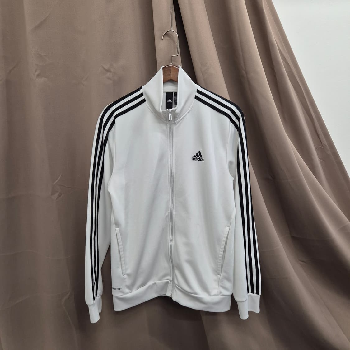 아디다스 3S 우븐 흰검 트랙탑 M 상품이미지1