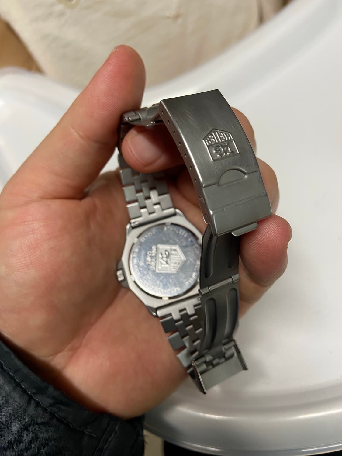 태그호이어 포뮬러1 80년대 kith 콜라보 했던모델 원본 상품이미지3