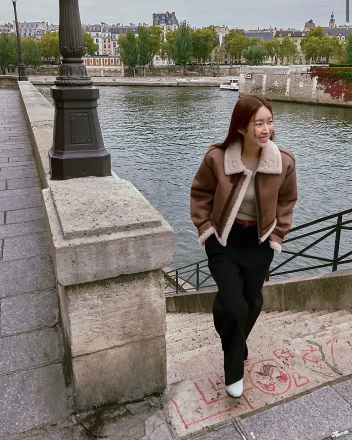 그로브 헬렌 무스탕 브라운 상품이미지2