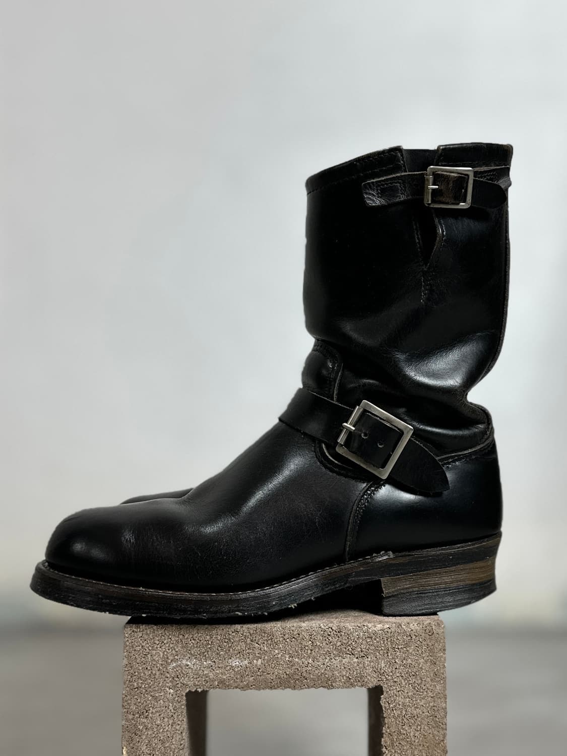 90's USA Made 레드윙 PT91 엔지니어 부츠 차심 상품이미지5