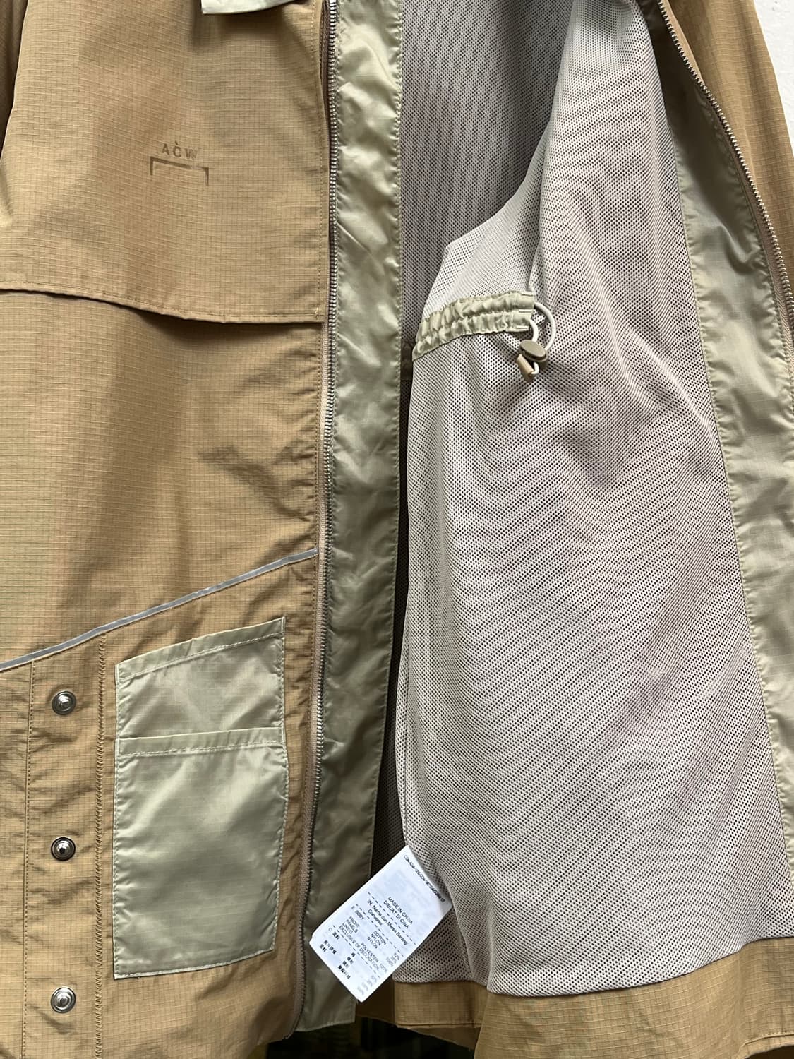 Converse 컨버스 X A-COLD-WALL* 코치자켓 Men M 상품이미지7