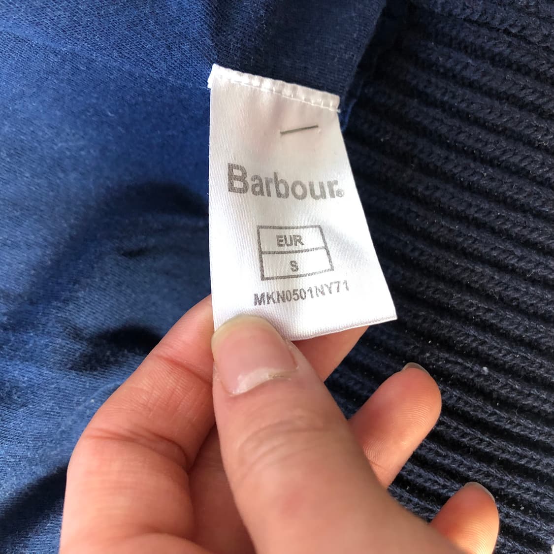 바버 인터내셔널 니트집업  상품이미지6