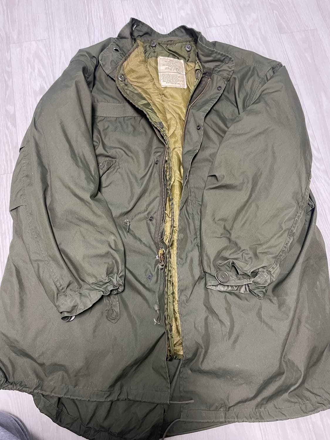 m65 og 오리지널 피쉬테일 민트급 미디움 세트 개파카 상품이미지6