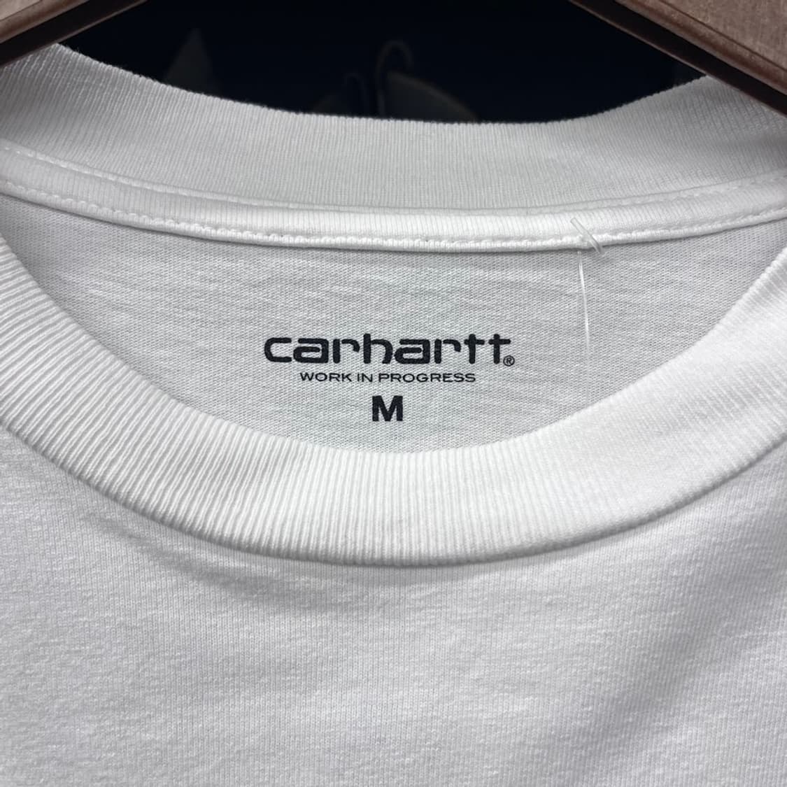 칼하트 WIP 스몰 로고 롱슬리브 워크 웨어 N463 상품이미지5