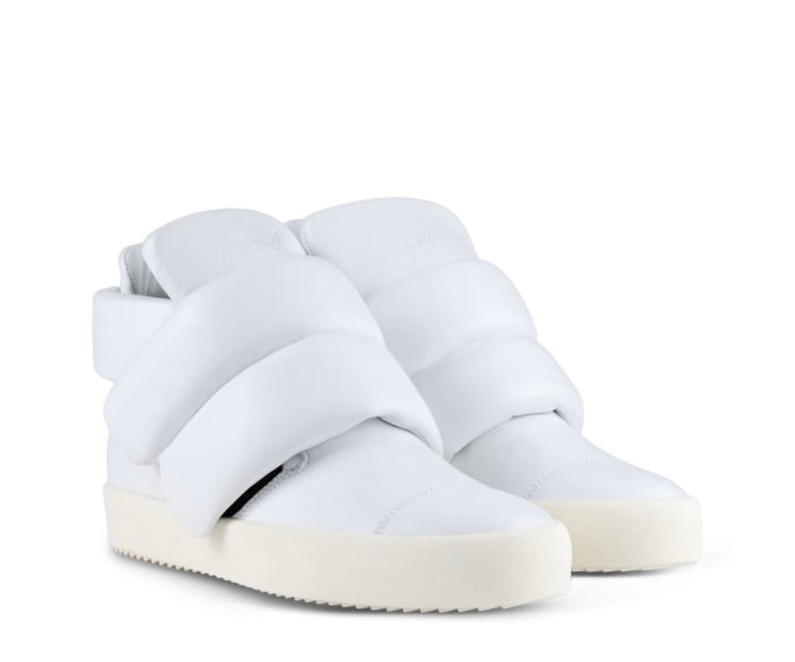 구매)쥬세페 자노티 레더퍼프 스트랩 스니커즈 상품이미지2