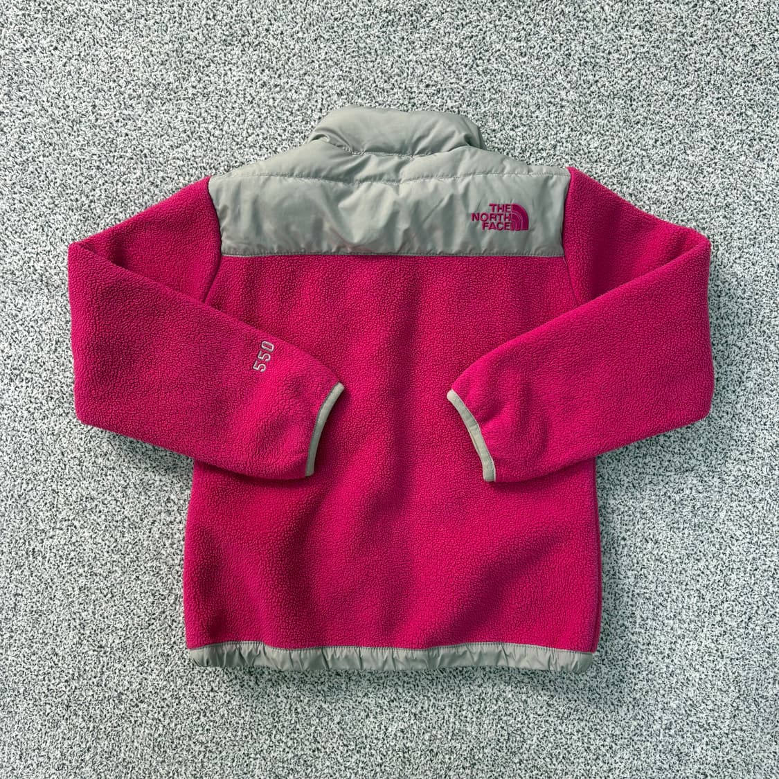 실측확인 노스페이스 키즈 후리스 자켓 0310J 상품이미지3