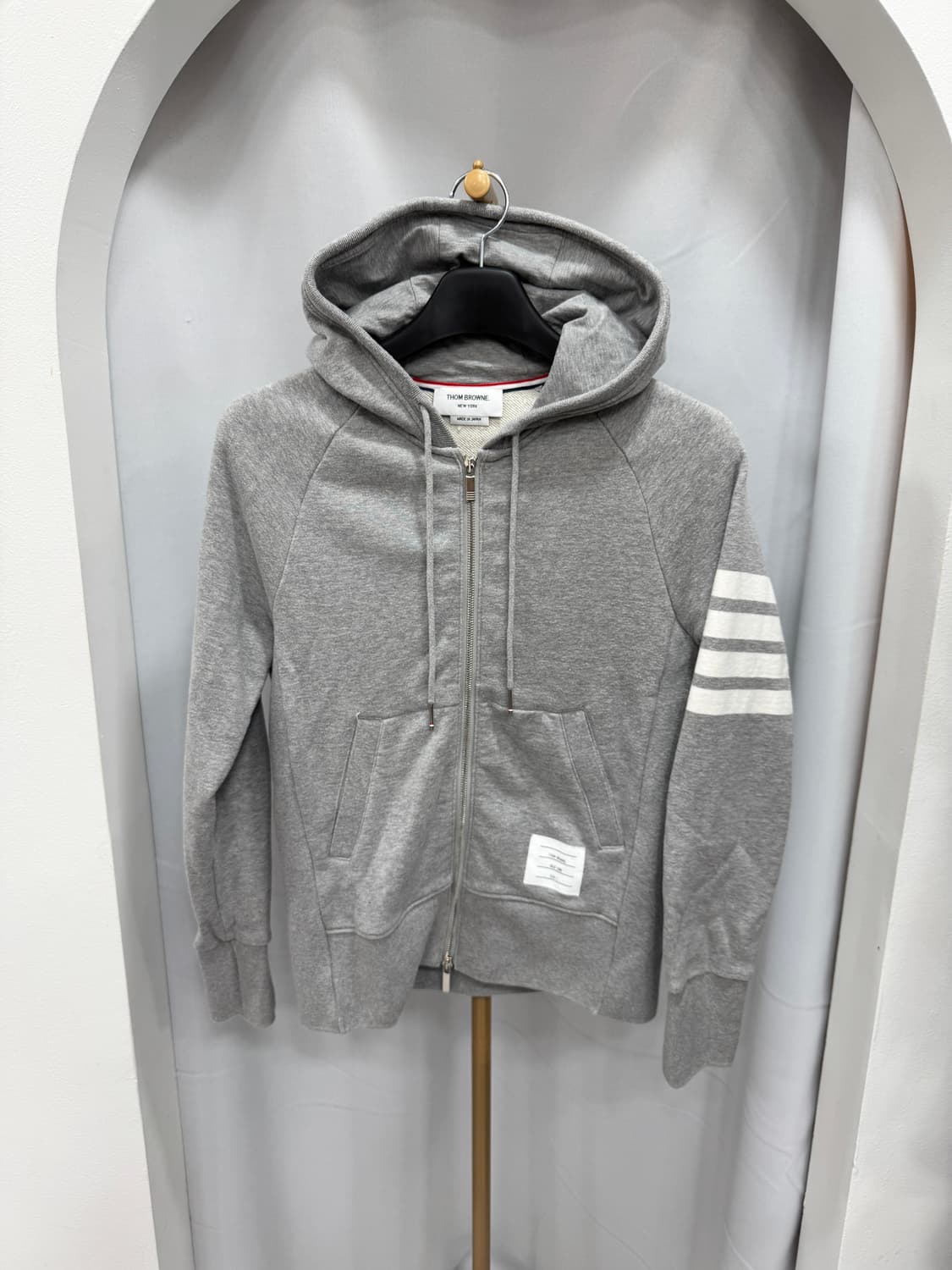 백화점판 톰브라운 사선 후드집업 2사이즈  상품이미지1