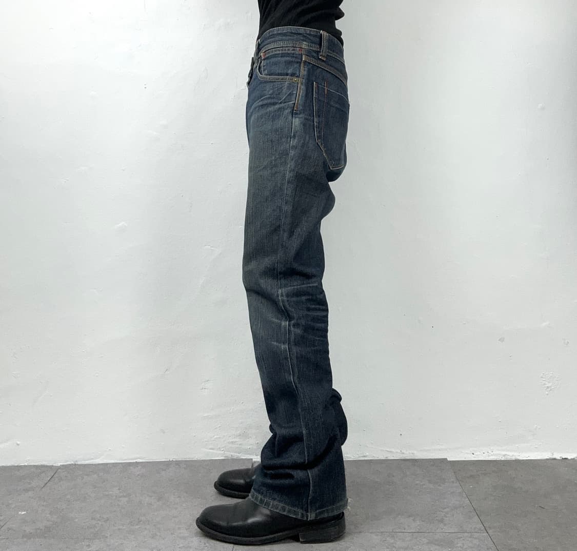 Faded Indigo Bootcut Denim 상품이미지3