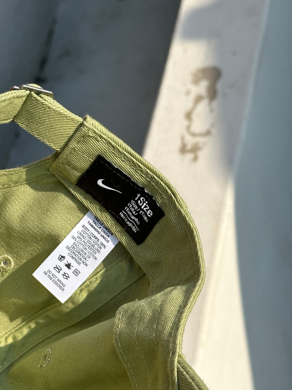 [F] 나이키 로고 헤리티지86 퓨추라 오일그린 볼캡 모자 상품이미지6