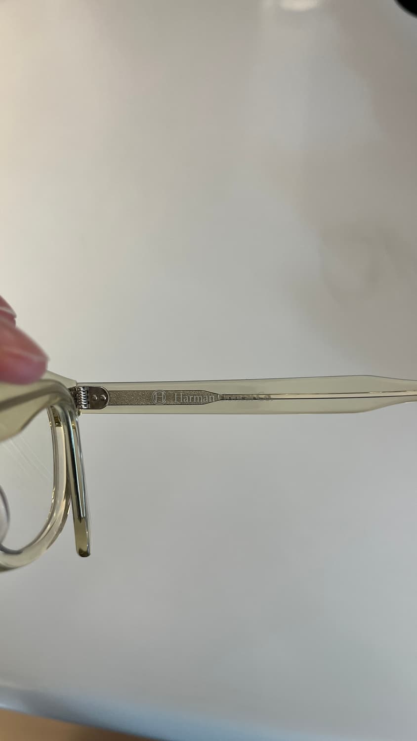 하만옵티컬 월리스 44 클리어 팝니다 상품이미지2