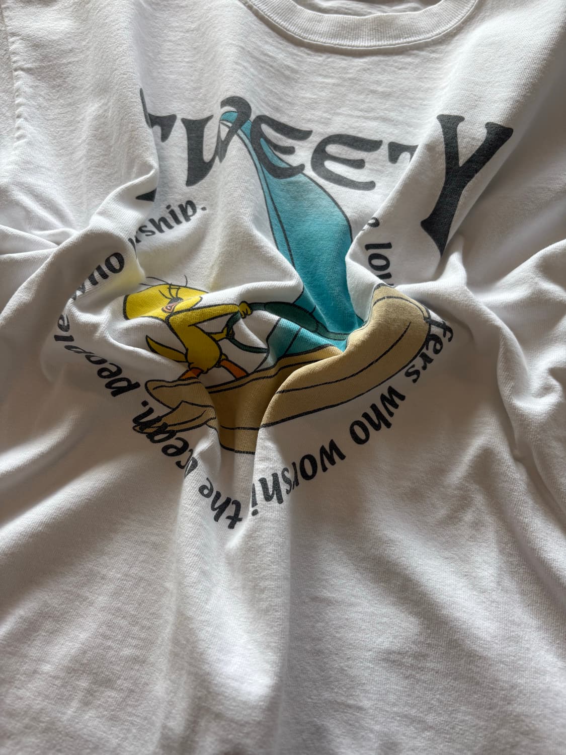 90s TWEETY 워너브라더스 빈티지 티셔츠 상품이미지3