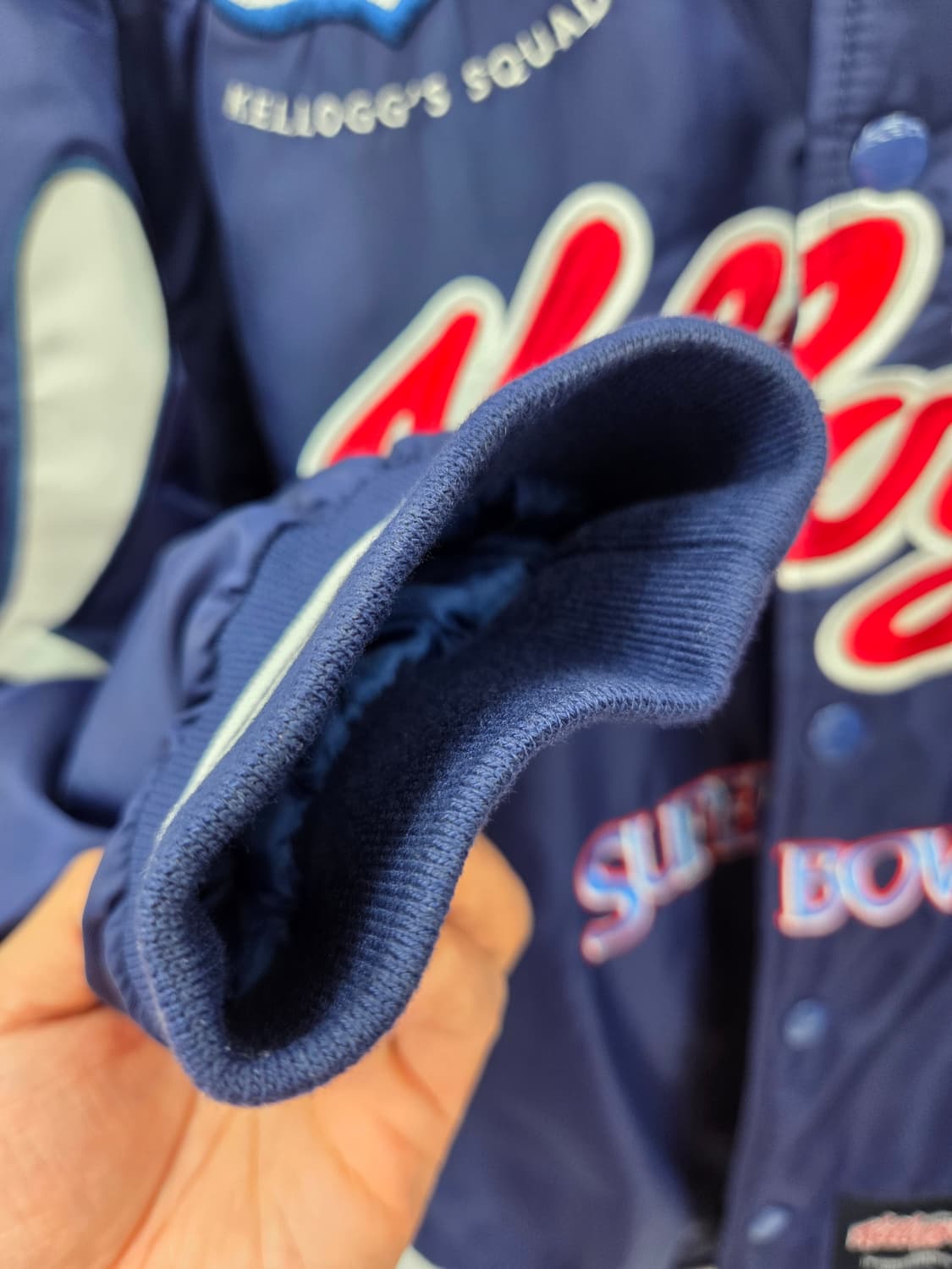 M 위캔더스 X 켈로그 스타디움 자켓 블루 상품이미지4