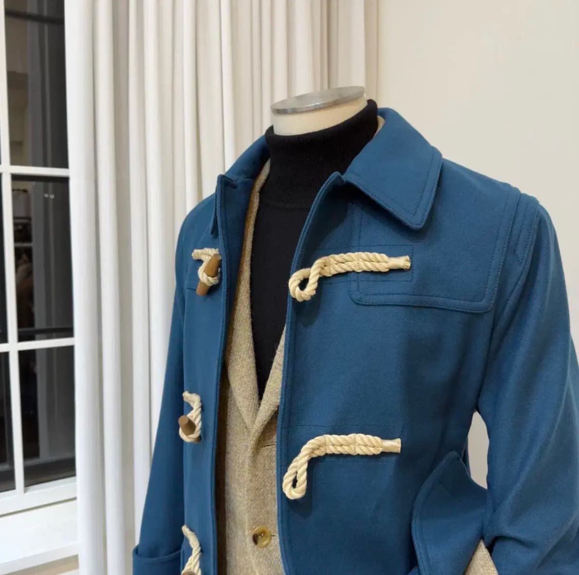 [새상품] 버버리 더플 코트 S사이즈 상품이미지3