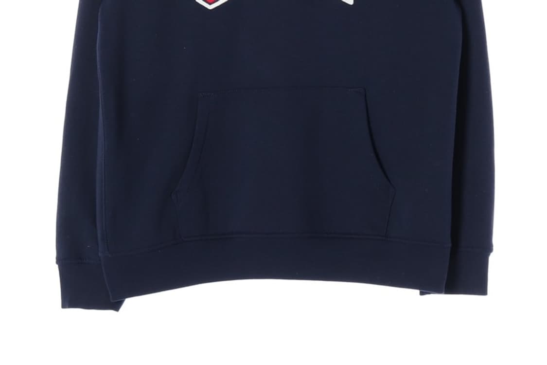 GAP 빅로고 아치 자수 후드티 네이비 L 상품이미지4