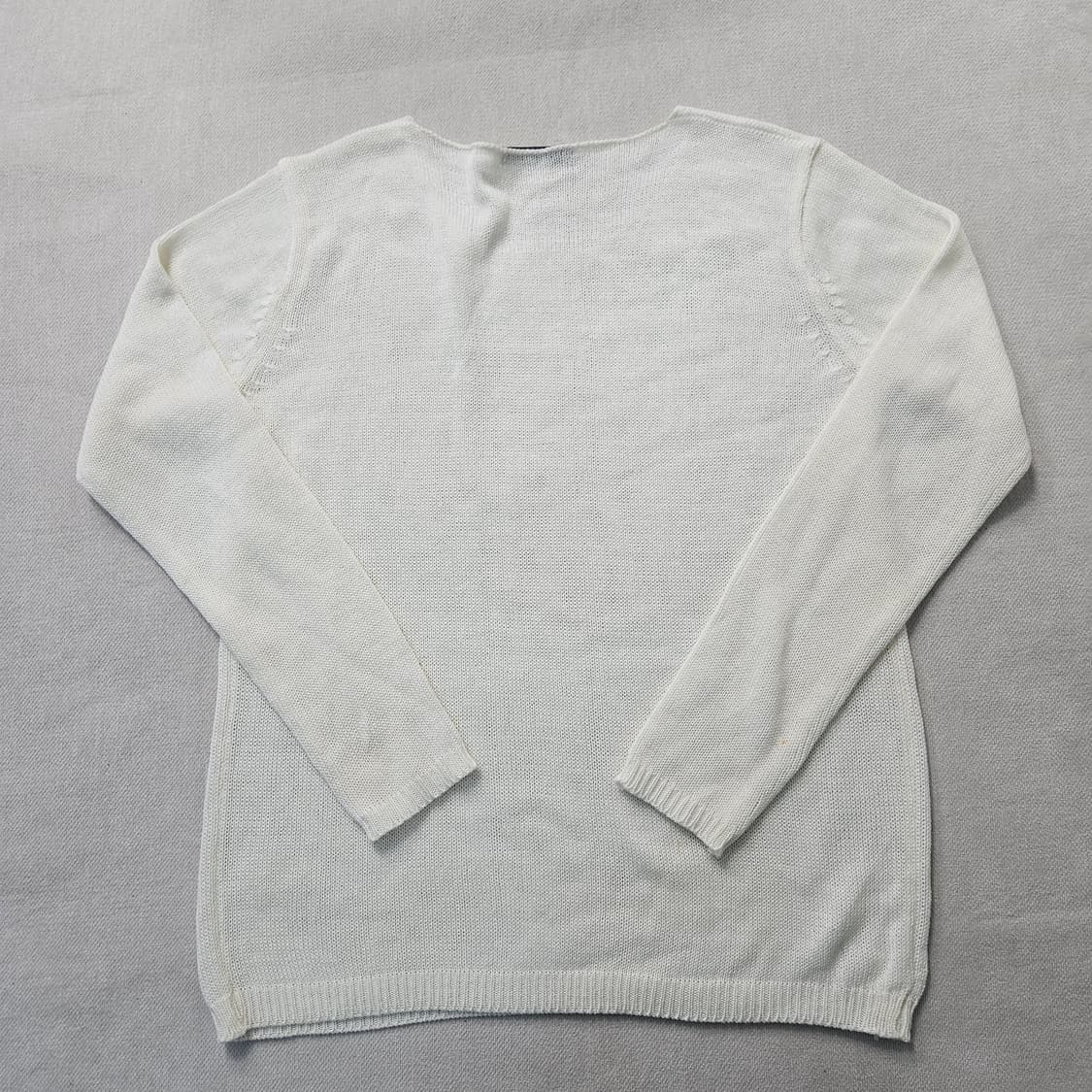 실측확인 예ONE 라운드넥 니트 0325Y 상품이미지2