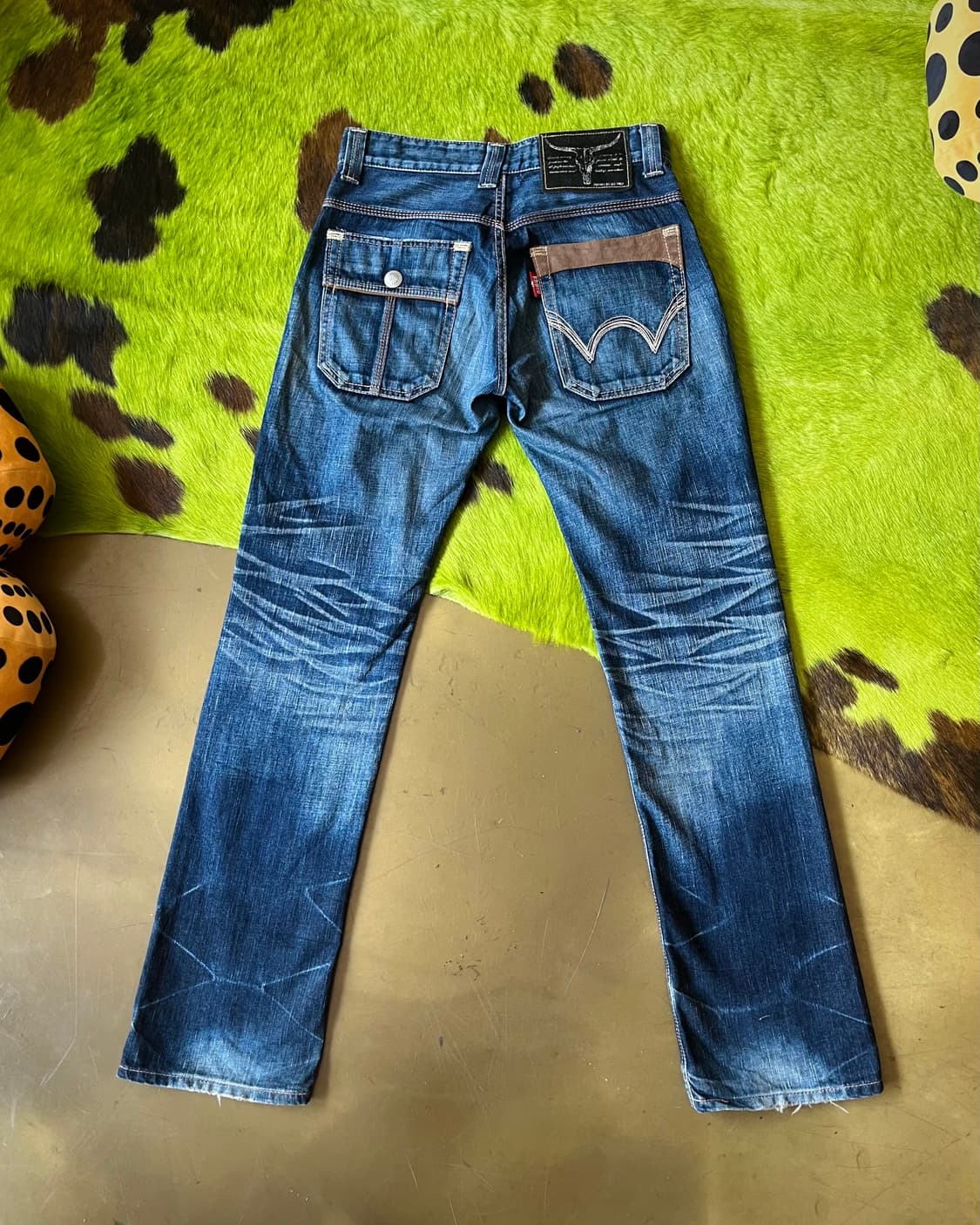 Old EDWIN Japan Cargo Pocket Denim Pants 상품이미지8