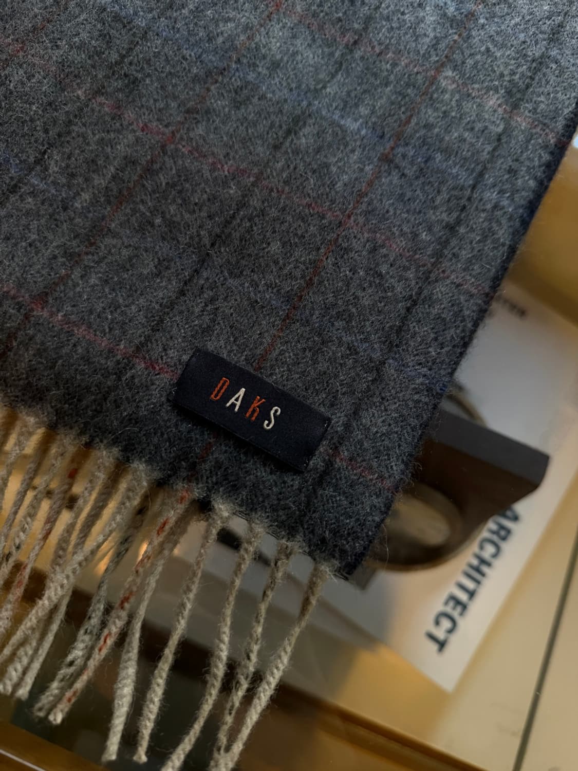 닥스 캐시미어 머플러  상품이미지7