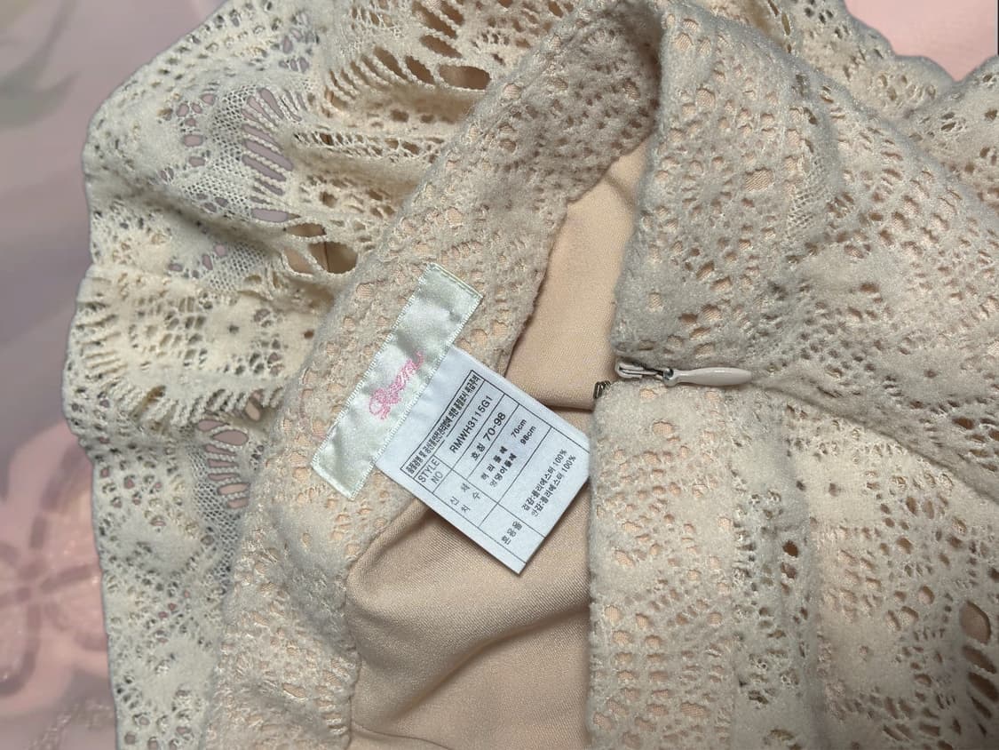 빈티지 로엠 크로셰 캉캉 미니스커트/레이어드 스커트 상품이미지3