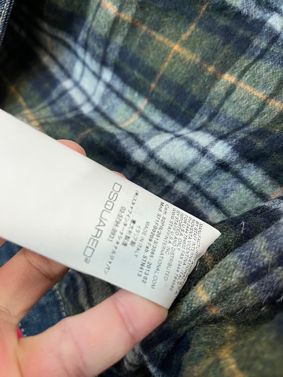 여) 디스퀘어드 데님 다운 베스트  상품이미지9