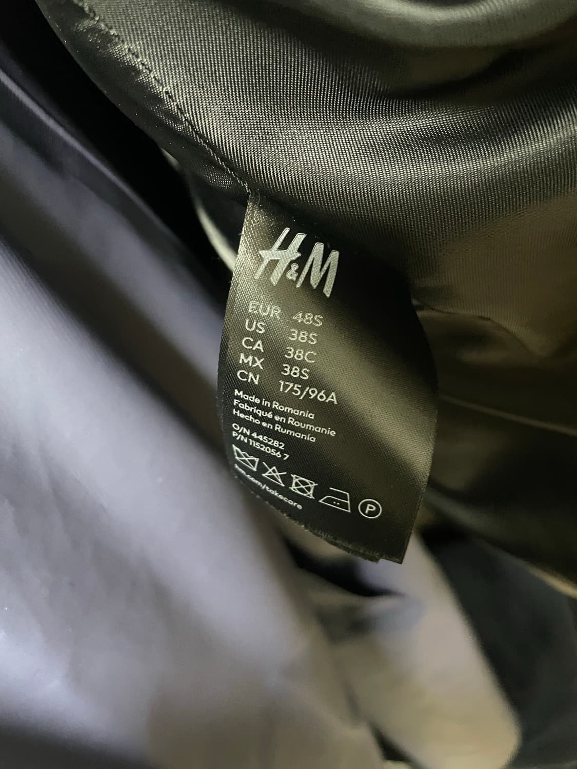 (새상품급 풀패키지)H&M 뮈글러 블레이저 48 상품이미지3