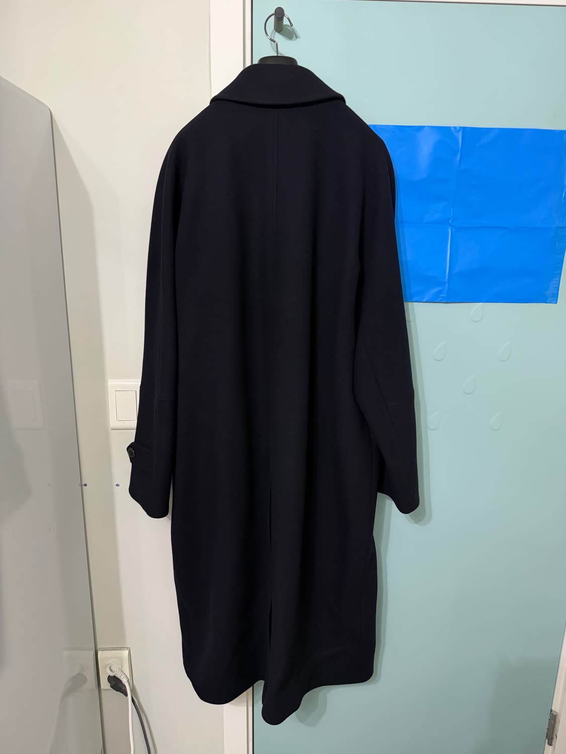 [52] 마마가리 수티앵 발마칸 코트 다크네이비 상품이미지5