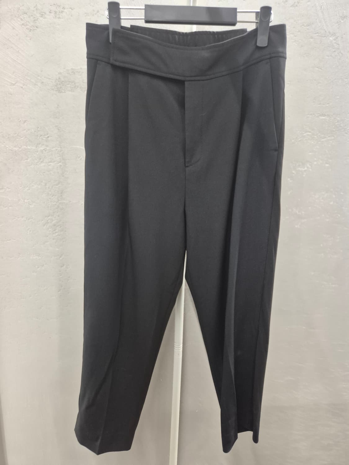 SYSTEM 옴므 블랙 슬랙스 82 사이즈 상품이미지2