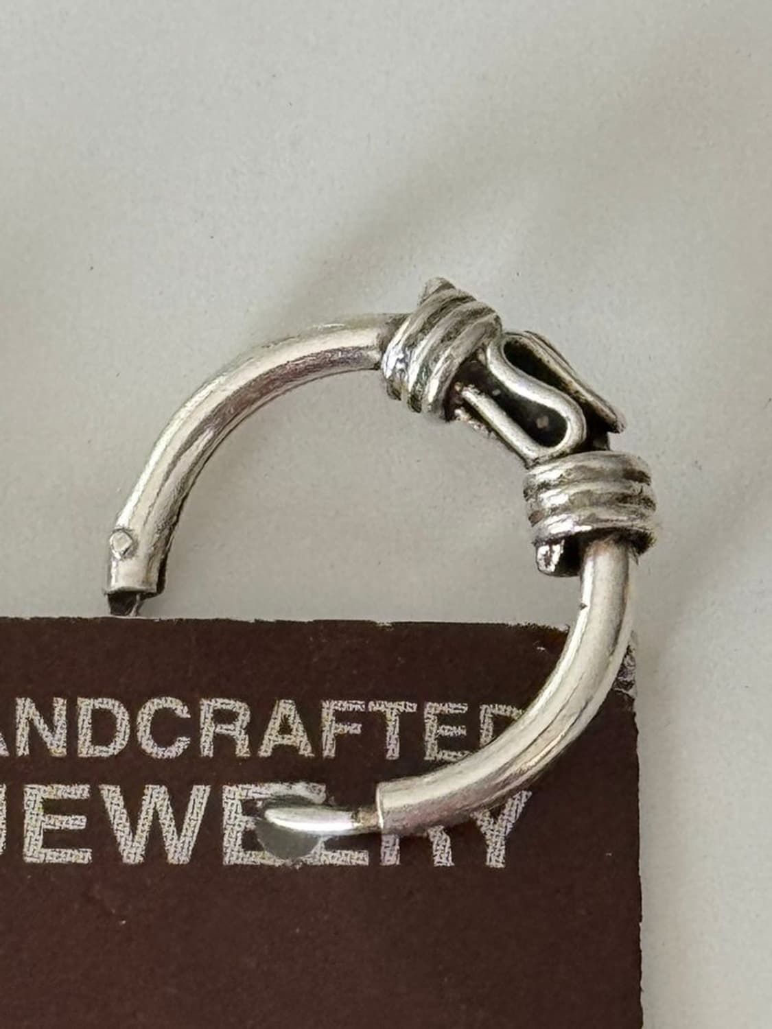 PATTERN SILVER EARRING 패턴 실버 귀걸이(심플) 상품이미지2