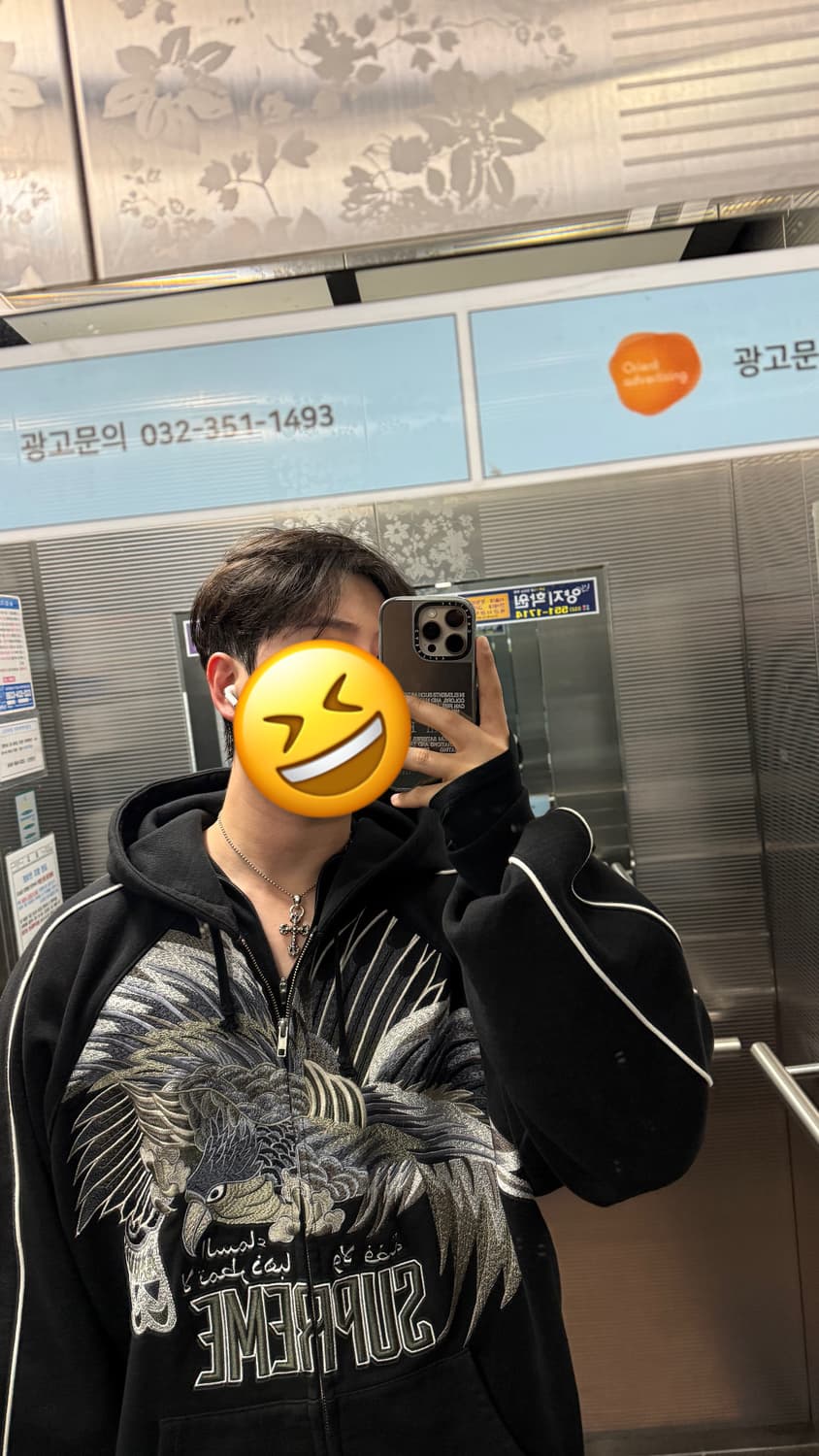 슈프림 팔콘 후드집업 XXL 상품이미지2