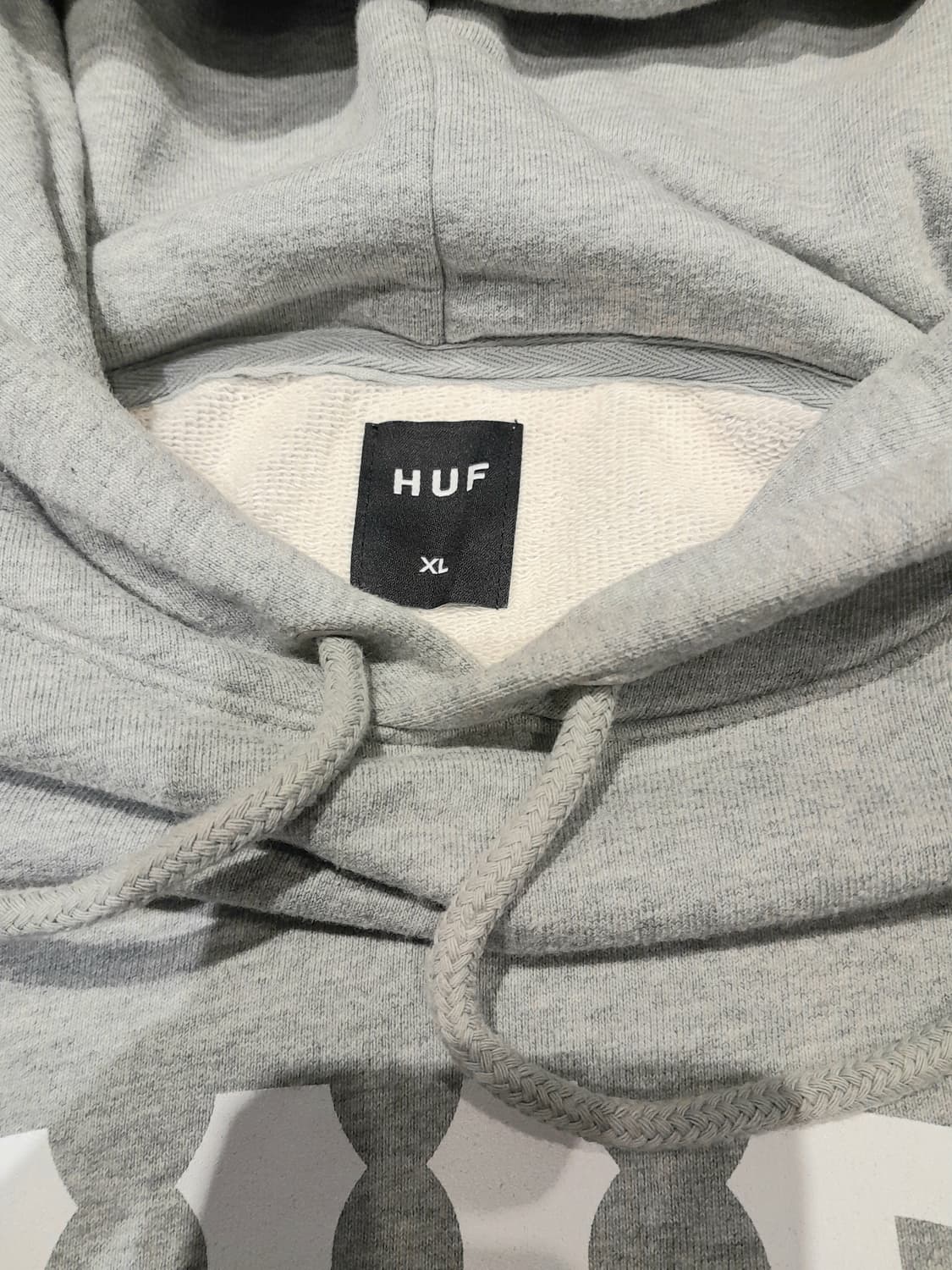 💥허프 로고 후드 그레이 (XL) 상품이미지6