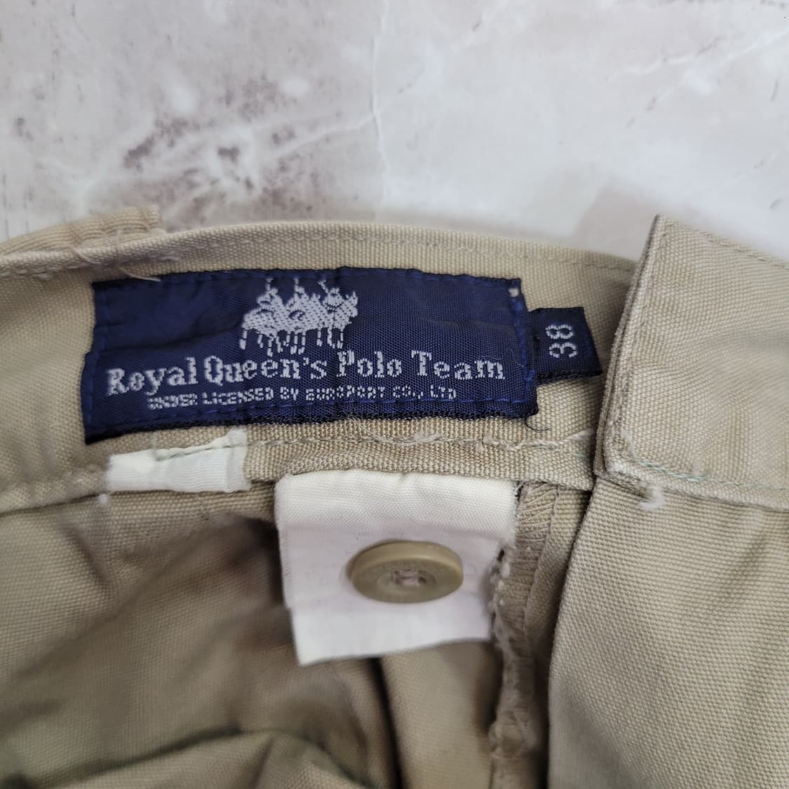 Polo Team 폴로 카고 반바지 베이지 면바지 상품이미지6