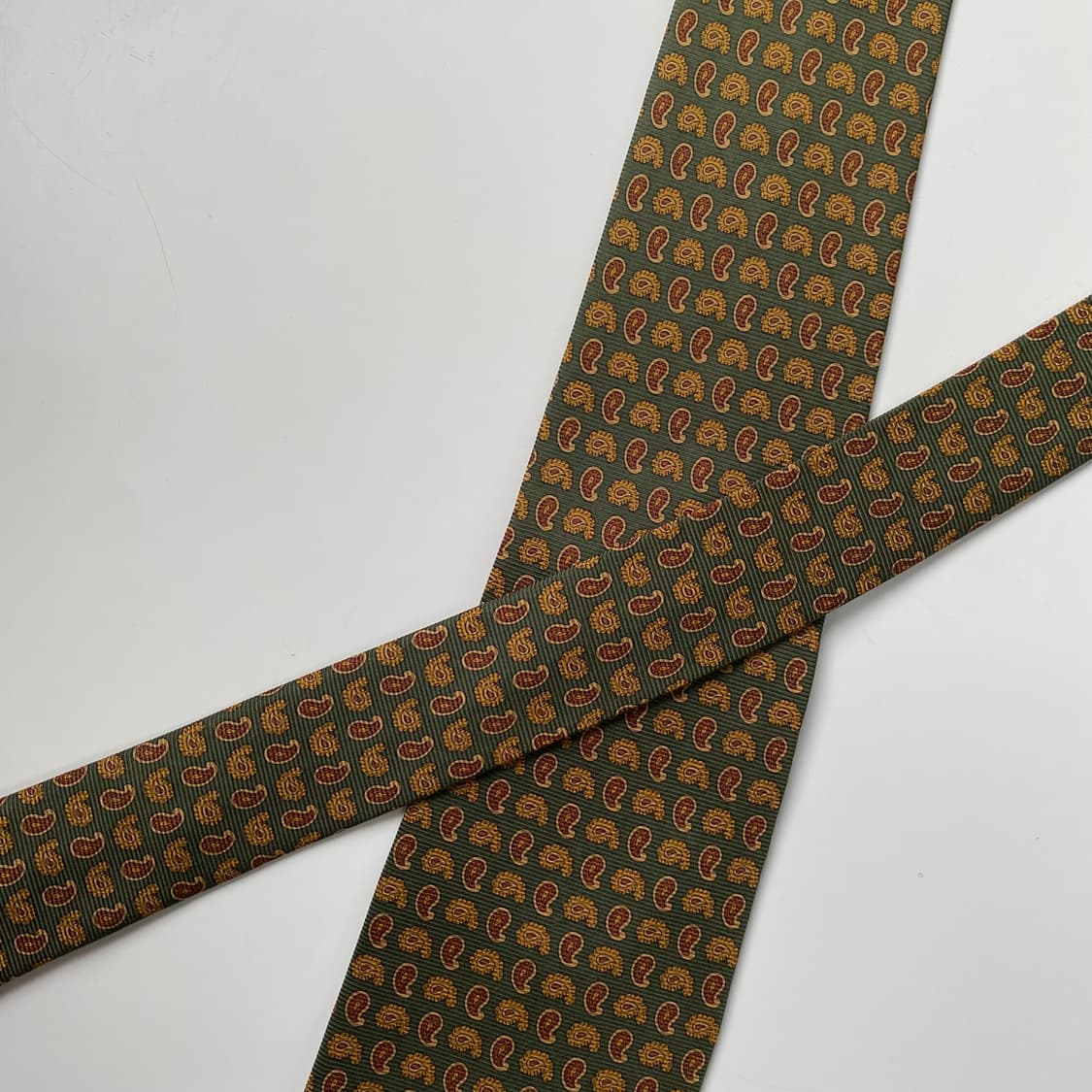 브룩스브라더스 명품 정품 페이즐리 넥타이 상품이미지4