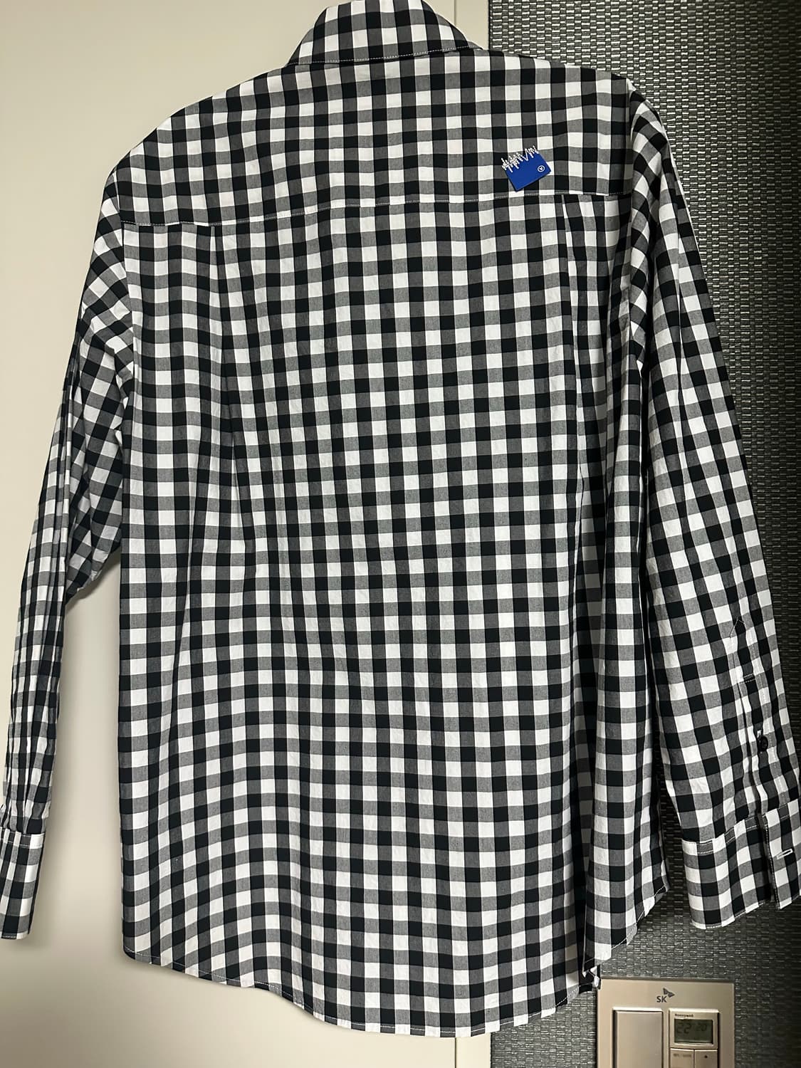 아더에러 셔츠 Sig; BL Tag shirt 03 Noir 색상 상품이미지3