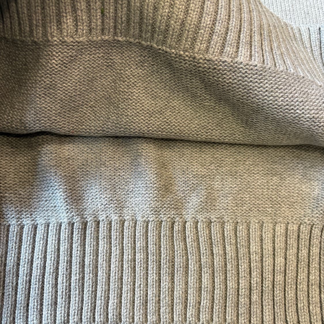 L.L.bean 엘엘빈 그레이 해비 코튼 니트  상품이미지6