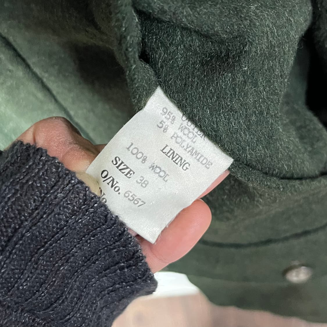 [Brooks Brothers] 90s 브룩스브라더스 레더카라 헌팅코트 상품이미지6