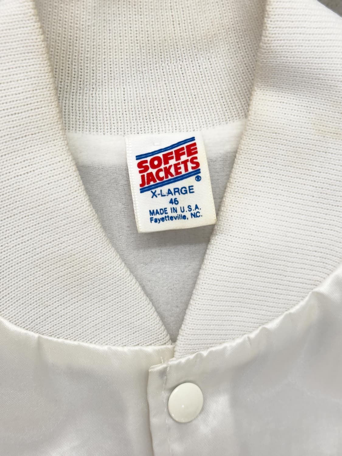 90s USA 새틴 스타디움 자켓 상품이미지6