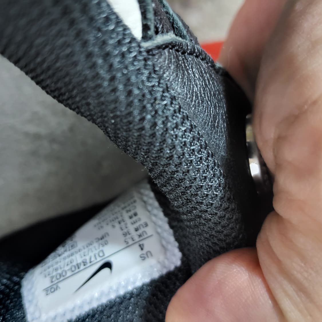 나이키 스투시 에어포스 미드 1 검흰 230 스니커즈 농구화 상품이미지5